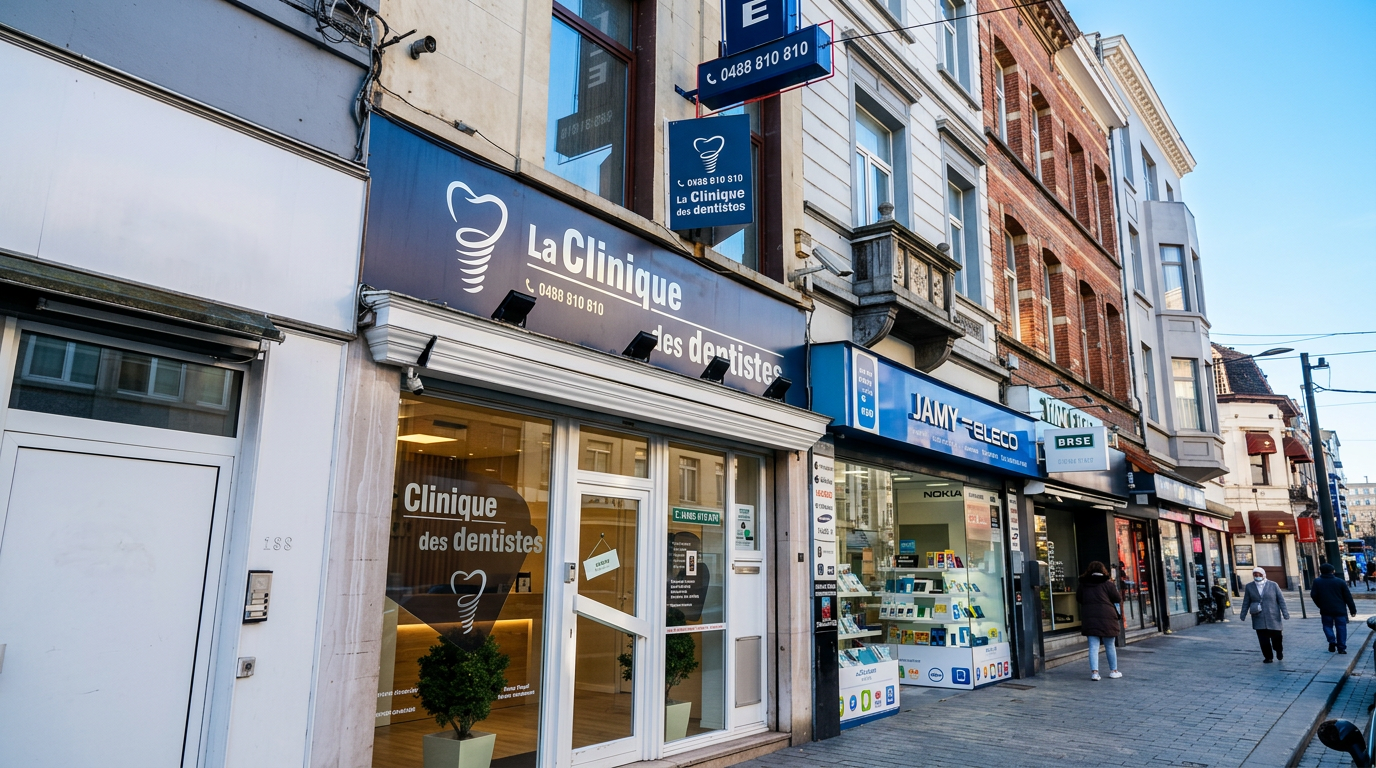 Clinique dentaire à Anderlecht